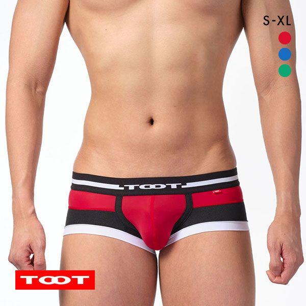 トゥート TOOT '80s ボールドロゴ nano ボクサーパンツ メンズ 前とじ NB33L40...