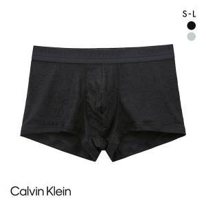 カルバン・クライン Calvin Klein CK BLACK LOGO JAQUARD ローライズ トランク ボクサーパンツ メンズ｜shirohato