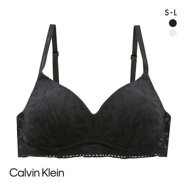 カルバン・クライン Calvin Klein Ultra-Soft Lace ライトリーラインブラレ...