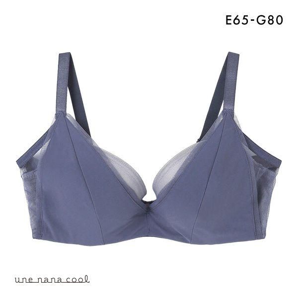 ウンナナクール une nana cool 脇スッキリ さあ、わたし シンプル 3/4カップブラジャ...