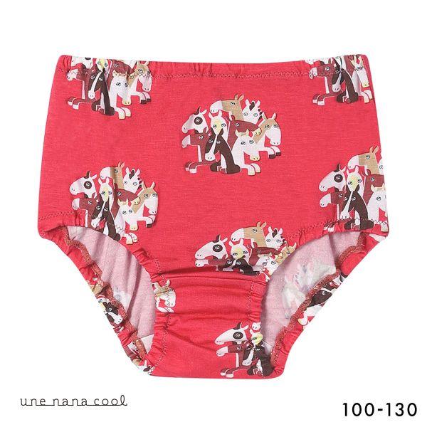 ウンナナクール 2026年お年賀 まるっとうまくいく キッズ ショーツ 女児ショーツ une nan...