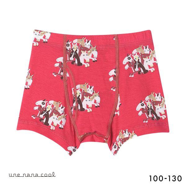 ウンナナクール 2026年お年賀 まるっとうまくいく 男児 キッズ ボクサーパンツ une nana...