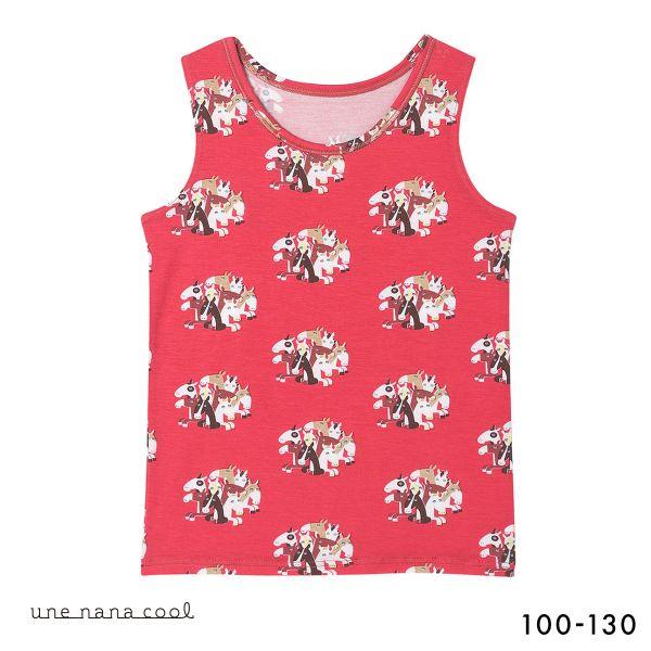 ウンナナクール 2026年お年賀 まるっとうまくいく キッズ ノースリーブ 男女児兼用トップ une...