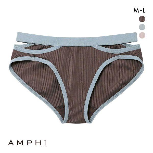 アンフィ NAILS INC×AMPHI ペアショーツ ノーマル ML バイカラー リブ BLH30...