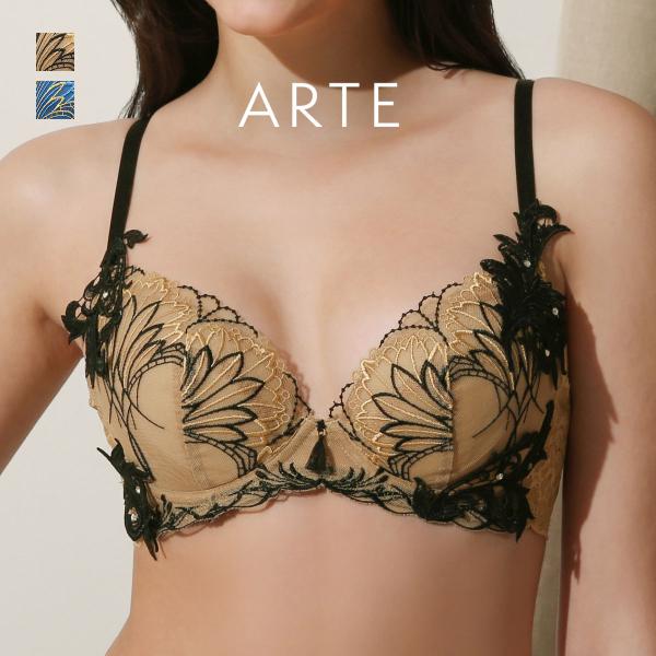 ブラジャー ARTE 001シリーズ 大きいサイズ アンダー80 B C D E F 単品 ランジェ...