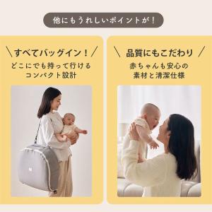 新生児 折りたたみ ベッドインベッド5点セット...の詳細画像3