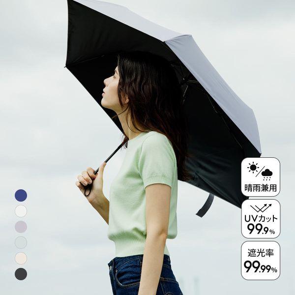 ウォーターフロント ZENTENKOU 折りたたみ傘 55cm 日傘 兼用 雨傘 晴雨両用 Wate...