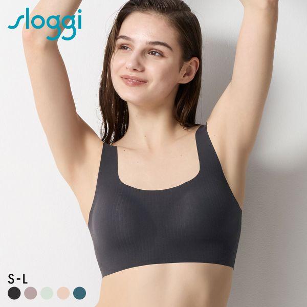 トリンプ スロギー ゼロフィール コットン G88 ブラジャー ノンワイヤー ハーフトップ SML ...