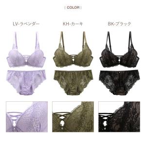 ブラジャー ショーツ セット モンシェルピジョ...の詳細画像3