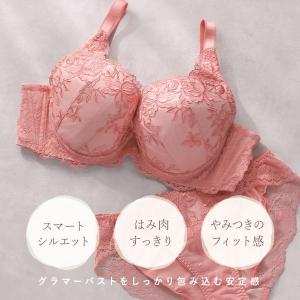 ブラジャー ショーツ セット 大きいサイズ G...の詳細画像3