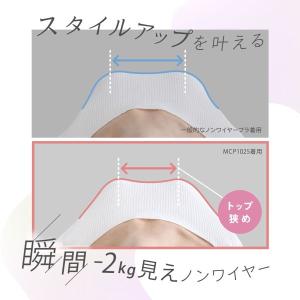 ブラジャー ショーツセット ノンワイヤー 脇高...の詳細画像2
