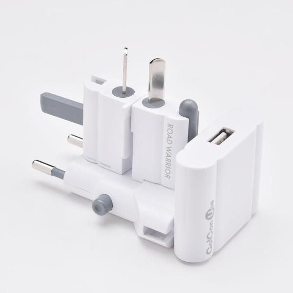 SD103WH USB充電アダプター ゴーコンW2＋USB 1.5A 1ポート USB 充電器 軽量...