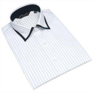 ワイド 七分袖 形態安定 レディースシャツ｜shirt