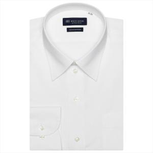 【透け防止】 レギュラー 長袖 形態安定 ワイシャツ 綿100%