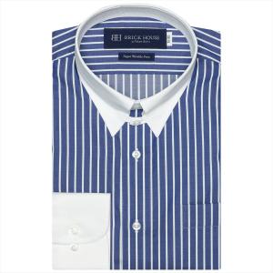【超形態安定】 タブカラー 長袖 形態安定 ワイシャツ｜shirt