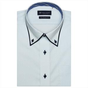 【超形態安定】 ボタンダウン 半袖 形態安定 ワイシャツ｜shirt