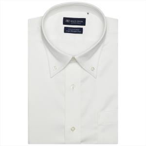 【超形態安定】 ボタンダウン 半袖 形態安定 ワイシャツ 綿100%｜shirt
