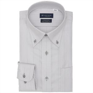 【公式】東京シャツ 【超形態安定】 ボタンダウン 長袖 形態安定 綿100% ワイシャツ