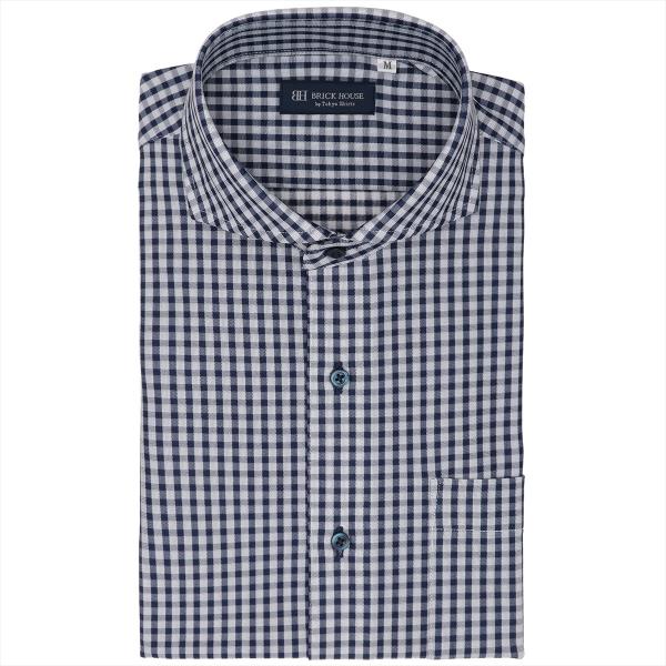 【公式】東京シャツ ホリゾンタルワイド 半袖 形態安定 ニットシャツ ストレッチ