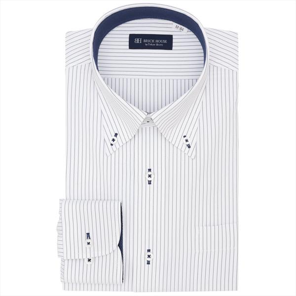 【公式】東京シャツ 【COFREX】 ボタンダウン 長袖 形態安定 ワイシャツ