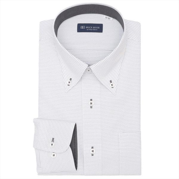 【公式】東京シャツ 【COFREX】 ボタンダウン 長袖 形態安定 ワイシャツ