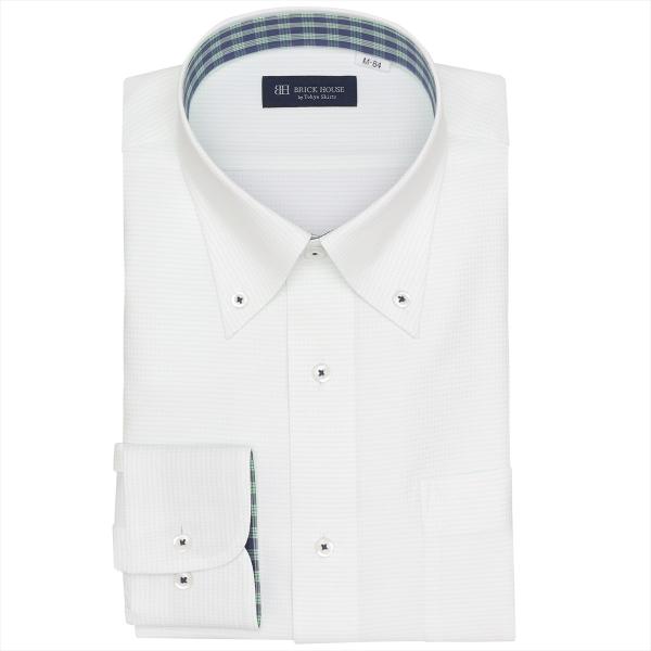 【公式】東京シャツ 【COFREX】 ボタンダウン 長袖 形態安定 ワイシャツ