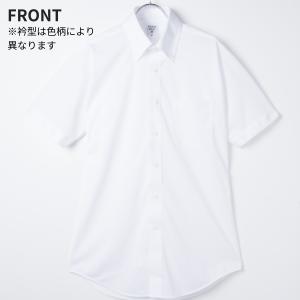 ワイシャツ メンズ 半袖 ニットシャツ ノーア...の詳細画像5