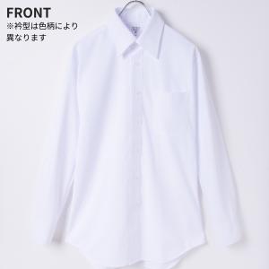 ワイシャツ メンズ 長袖 ニットシャツ ノーア...の詳細画像5