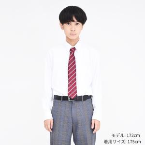 透けにくいスクールシャツ 男子 長袖 2枚セッ...の詳細画像4