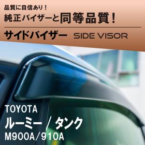 ルーミー TOYOTA純正 TANK /ROOMY サイドバイザー(RVワイド)#08162