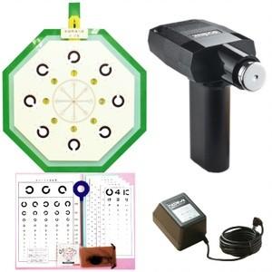 【近視/遠視/弱視/乱視の視力回復】【A-2型トレーニング機器　３ｍ用+ソニマックセット】