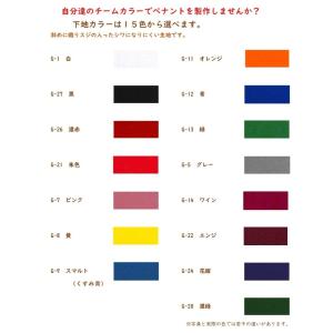 オリジナル刺繍カラーペナントリボン(片面大 約...の詳細画像1