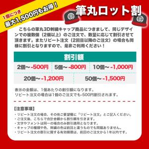 YUPOONG 6089 筆丸オリジナルキャッ...の詳細画像1