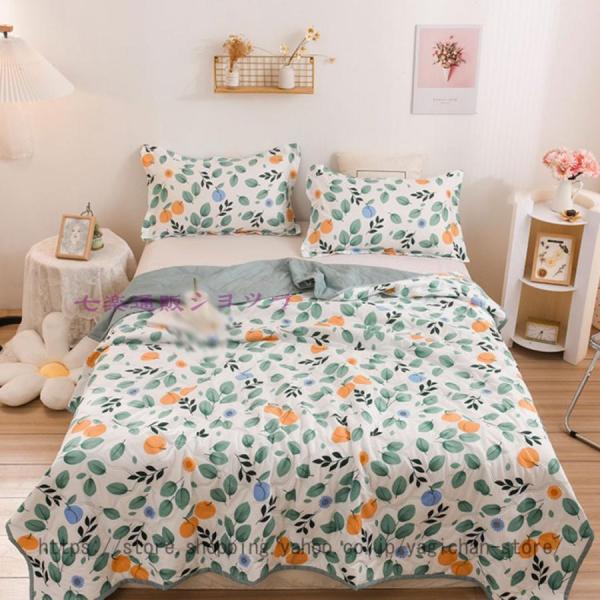 カバー不要 肌掛け布団 かわいい クールケット シングル 掛け布団 キルトケット 抗菌・防臭・防ダニ...