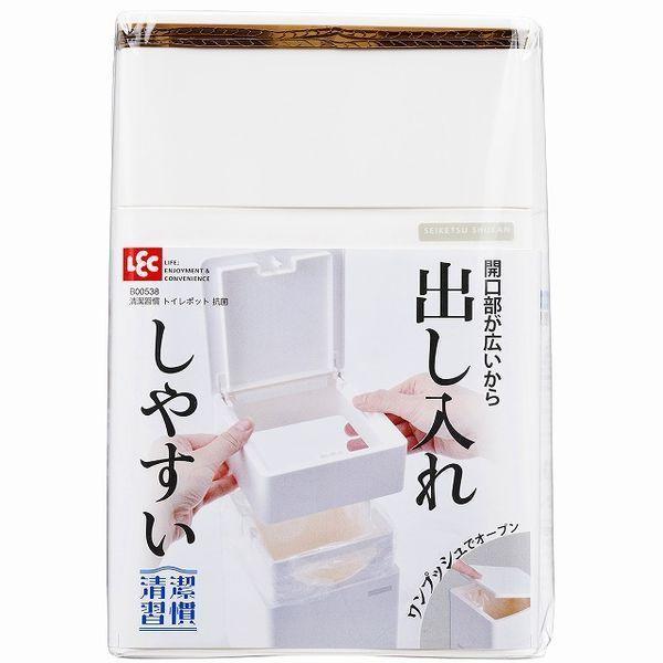 レック 清潔習慣 トイレポット 抗菌 4903320164659 -ki  サニタリーボックス サニ...