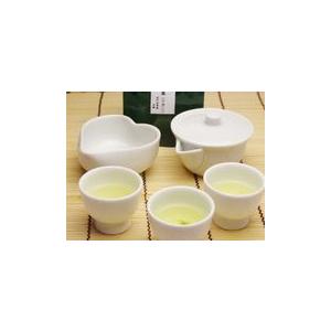 美濃焼 玉露茶器セット 機能的で使いやすい小ぶりのメッシュの網