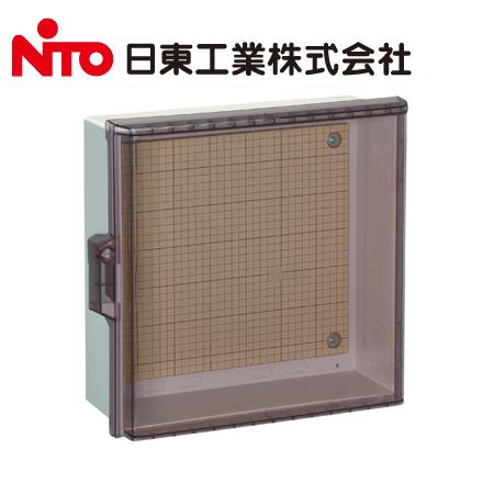 日東工業 P20-45CA P形 プラボックス 透明扉【取寄商品】