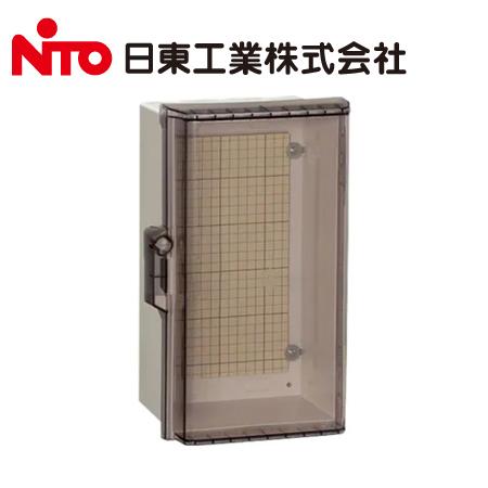 日東工業 P20-46CA P形 プラボックス 透明扉【取寄商品】