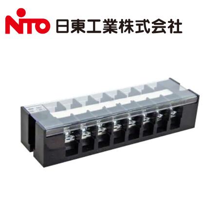 日東工業 TBE-38 TBE形 経済形 固定式端子台 Aタイプ 40A 極数8P【取寄商品】