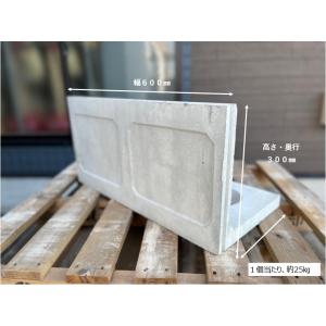 コンクリート板 個人宅OK コンクリート平板300×300×t100 お届けエリア本州限定