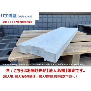 法人様限定 コンクリU字溝６０用一種蓋L＝６００mm お届けエリア本州限定