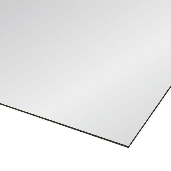 アルミ複合板 マットシルバー 厚み3mm 910×1820mm (3X6) 3カットまで無料 (グロ...