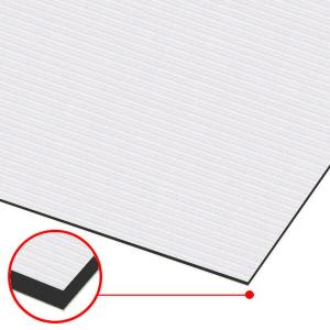 セキスイ アルミ複合板 アイボリー 厚み3mm 910×1820mm (3X6) 3 セキスイ アルミ複合板 アイボリー 厚み3mm 910×1820mm (3X6) 3