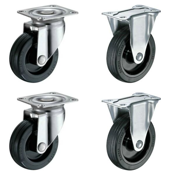 ジャンボックス#500用キャスター(SUS)1組 サンコー(三甲) ●業務用