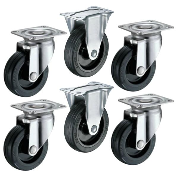 ジャンボックス#1400用キャスター(SUS)1組 サンコー(三甲) ●業務用