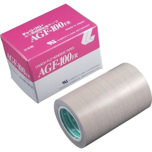 チューコーフロー フッ素樹脂（テフロンPTFE製）粘着テープ AGF100FR 0.18t×100w...