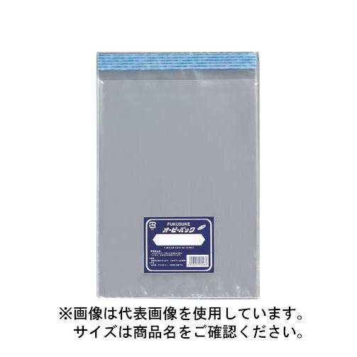 平袋 福助工業 オーピーパック テープ付 T-9-8 (90mm×80mm＋40mm) クラフト包装...
