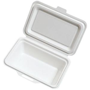 【テイクアウトBOX】【蓋つき】ケーピープラテック ＫＭ−５１　ホワイト《発注単位：袋(50枚)》（...
