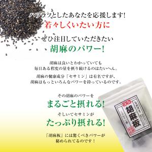 胡麻板 胡麻せんべい セサミン約7倍!リグナン...の詳細画像2