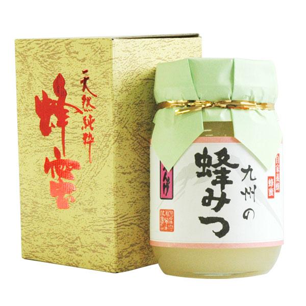 自家養蜂 九州の蜂みつ れんげ（500g）ビン 川口養蜂場